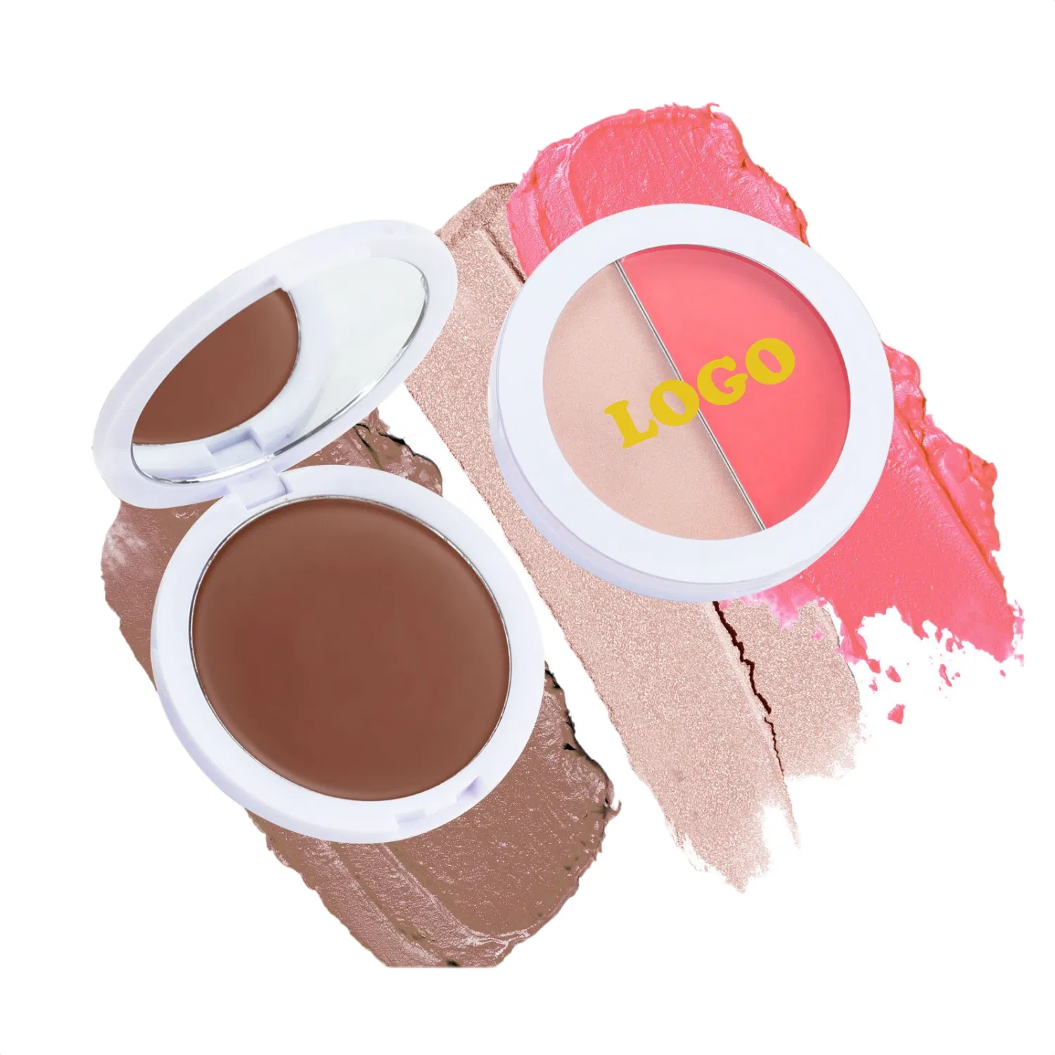 Full Coverage Cream Contour Palette Vegan Makeup Waterproof Matte Smooth Contour Concealer