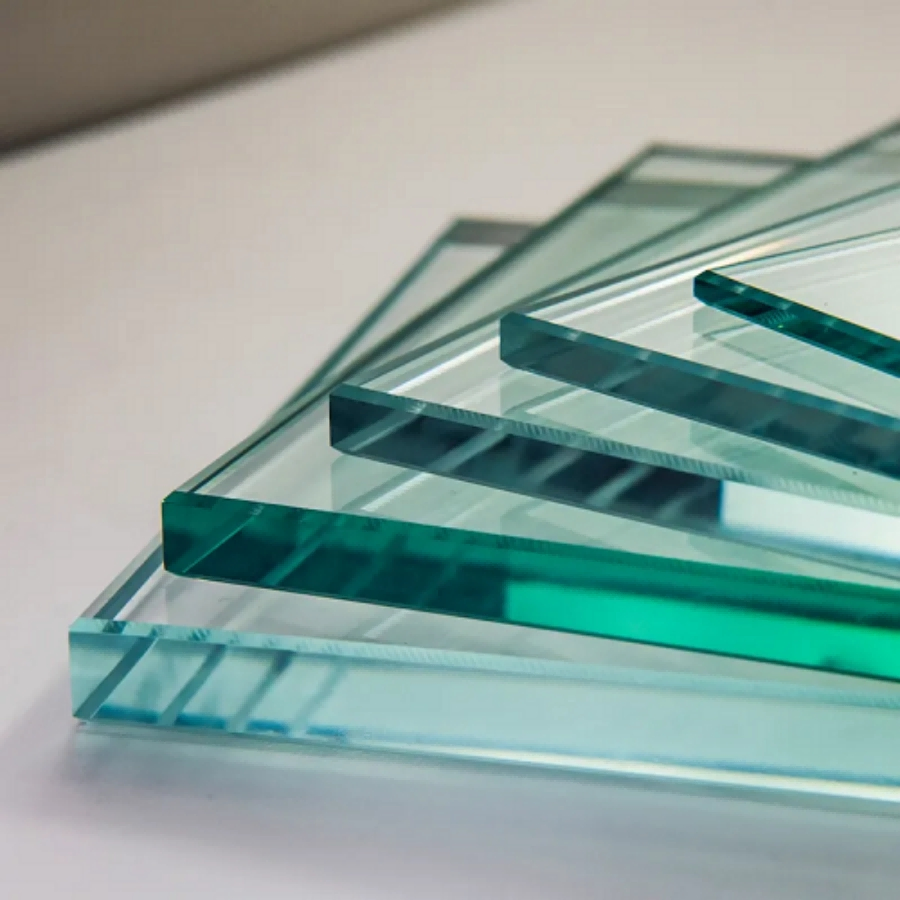 3-19mm Customized and Processed Flat Tempered Glass Panels Used for Doors and Windows