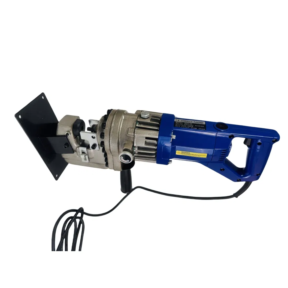 Mhp-20u Portable Electric Punching Machine Long Angle Bar U Bar Hydraulic Puncher Tools