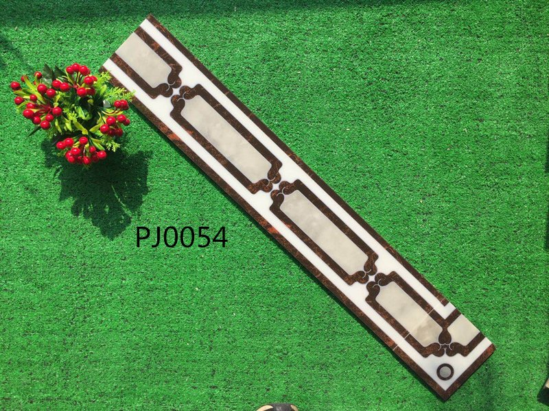 Decoration Line Stone tile With800*120dark Color