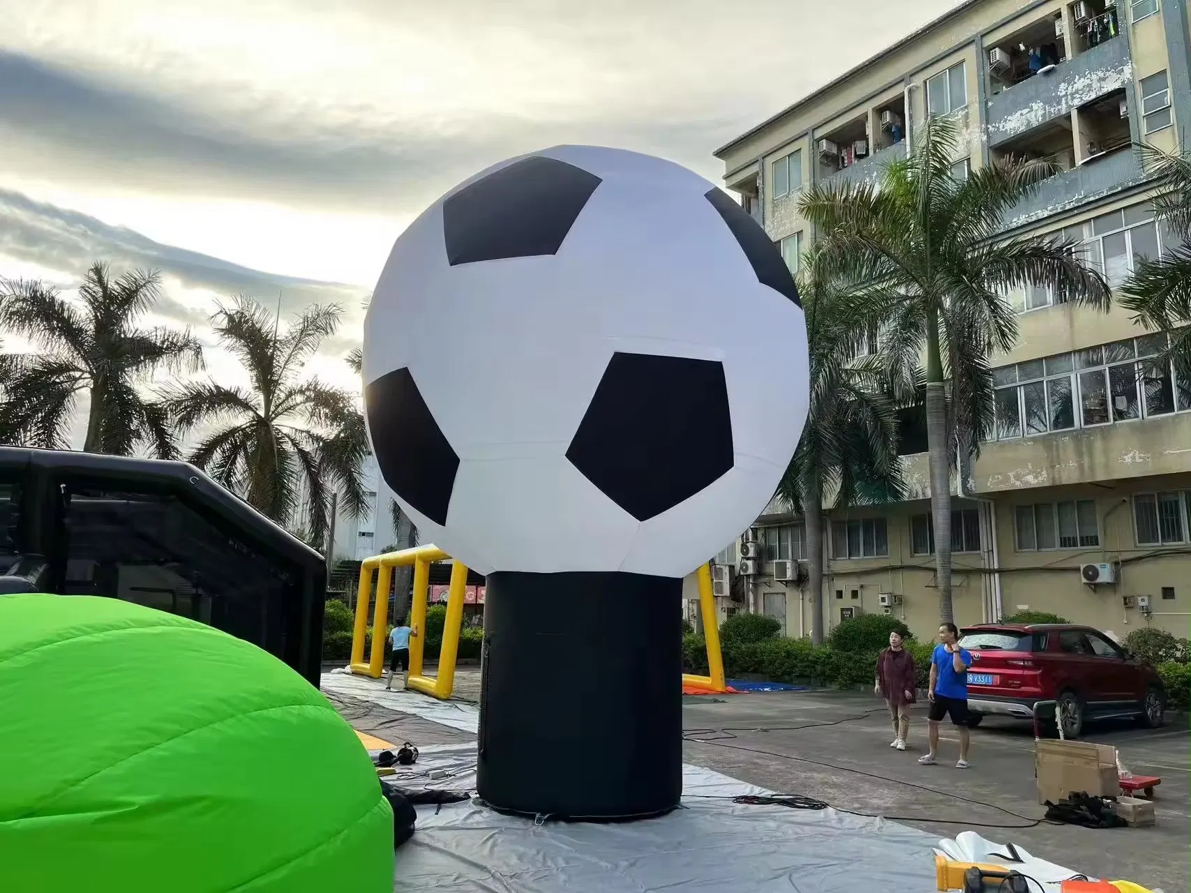 Boyi Giant Advertising Inflatable Balloons Custom Inflatable Hot Air Balloon