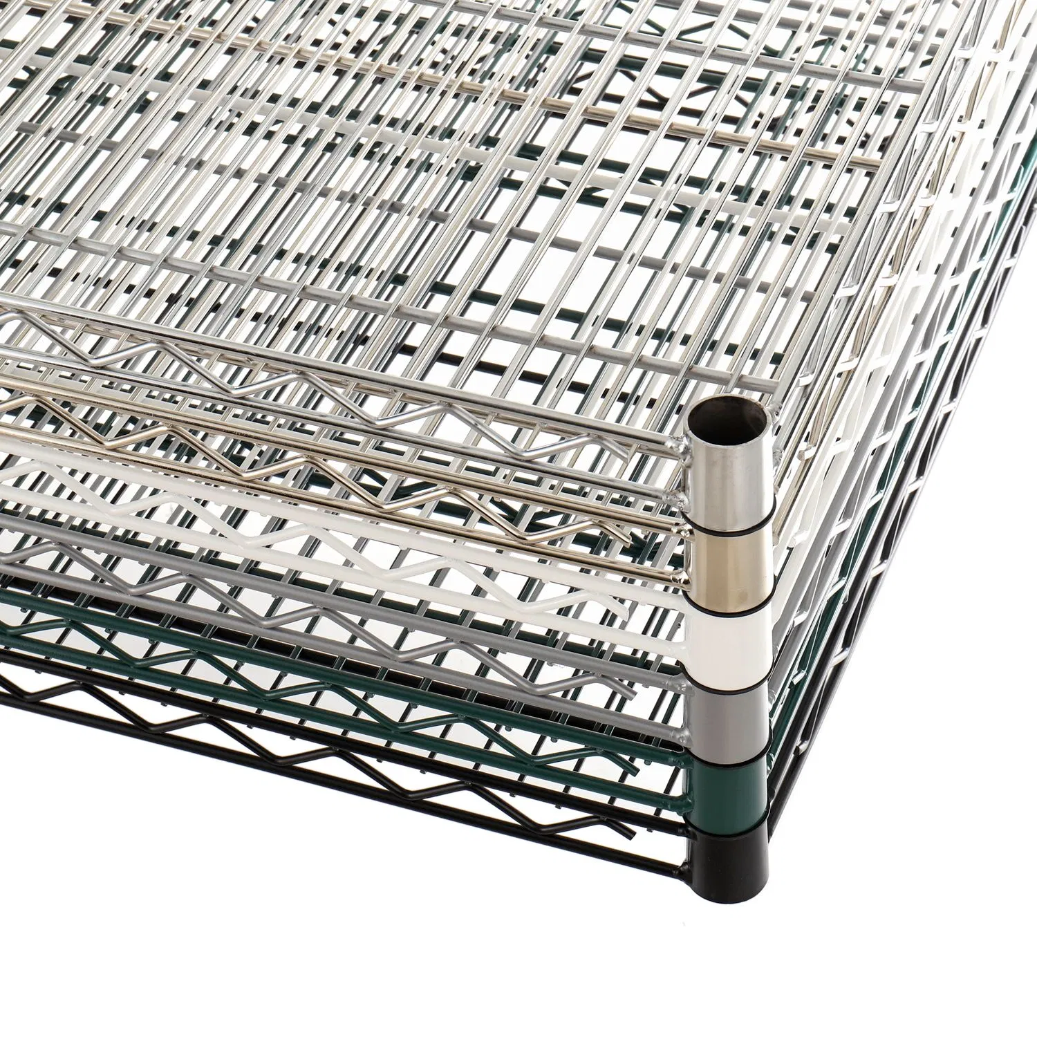 7-Tier Metal Storage Shelves Wire Shelving Unit Storage Rack Shelf