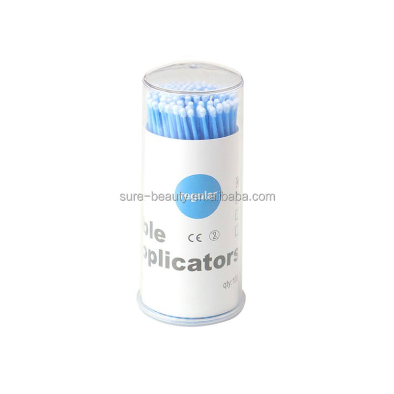 Disposable Micro Brushes Cotton Swab Applicators for Dental and Eyelash Extension