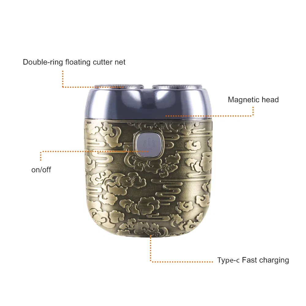 Powerful Electric Razor for Men Mini Shaver Portable Men's Electric Shaver