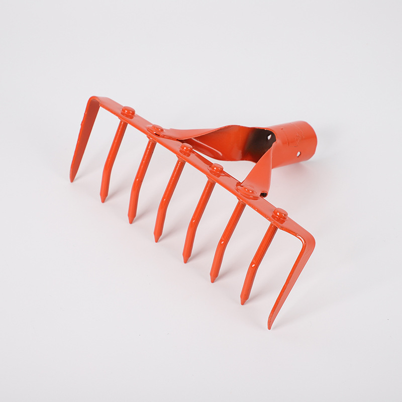 Hautine R103 Type Lawn Rake and Red Painted