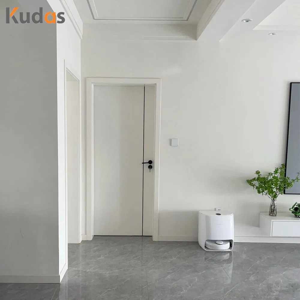 Kudas Composite Wood Interior Doors MDF HDF Designs Solid Core Door Wooden Room Door