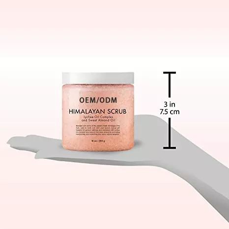 Wholesale Body Scrub Deep Cleansing Moisturize Oil Whitening Himalayan Salt Body Scrub