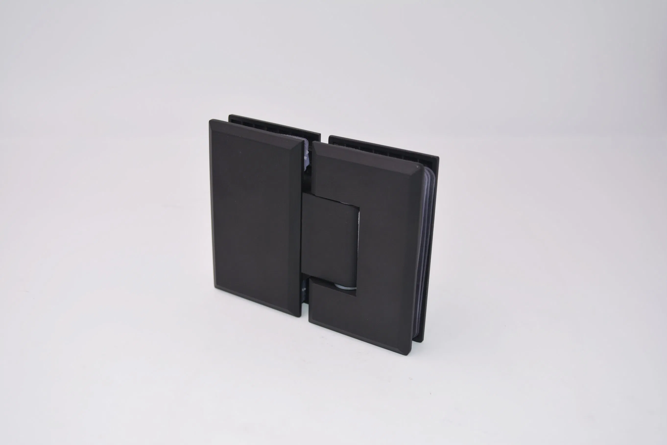 Keyi Metal Kb-180j Stainless Steel Shower Door Glass to Glass Black Glass Hinge