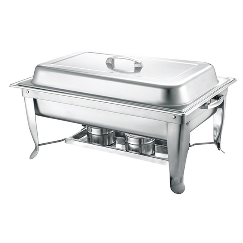 Hotel Kitchen Economy Chafing Dish Stainless Steel Buffet Food Warmers