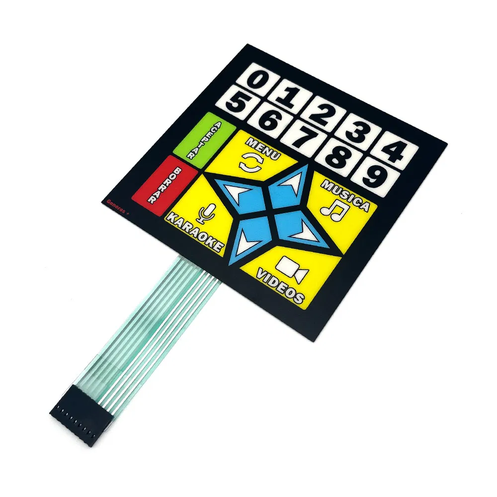 Мембранная клавиатура для игровых контроллеров