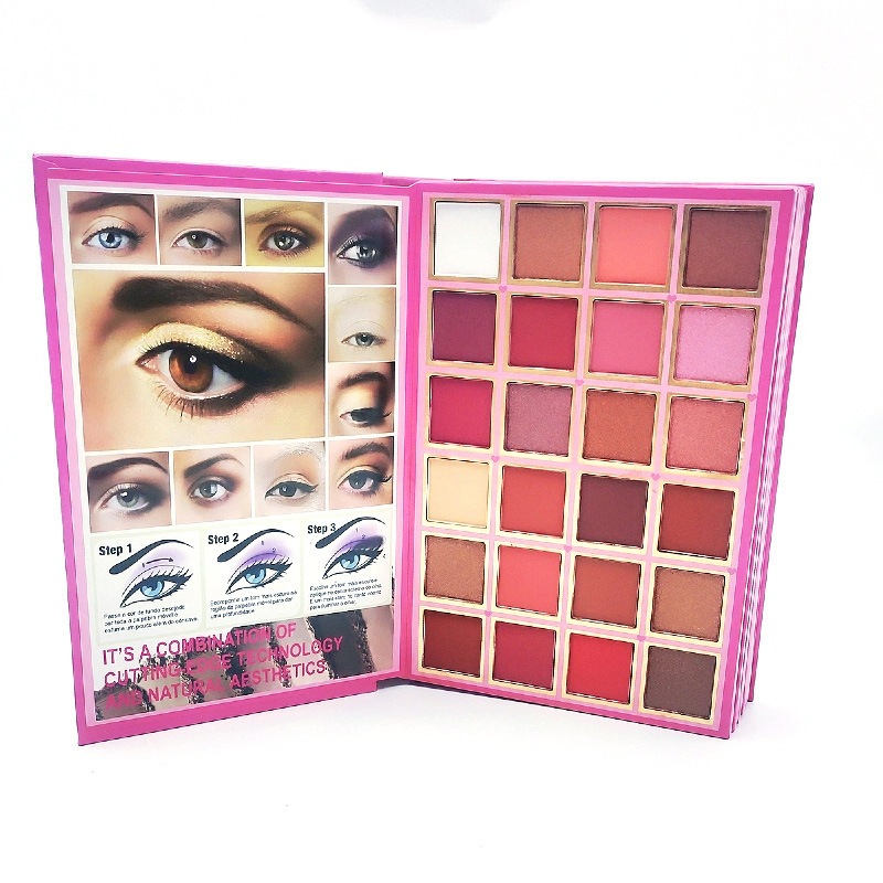 102-Color Multi-Functional Eyeshadow Cosmetic Book for Creative Beauty Enthusiasts