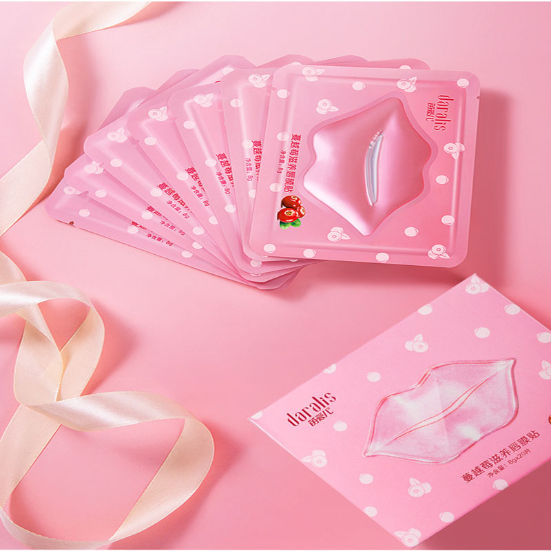 Hot Selling Keep Red Pink Collagen Crystal Lip Mask Moisture