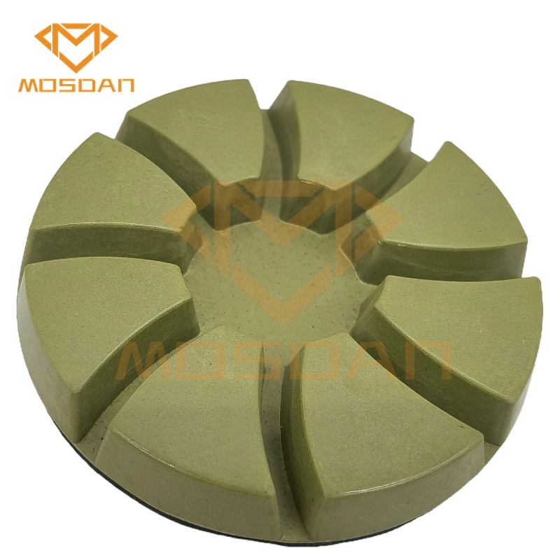3 Inch Aqua Resin Bond Diamond Concrete Polishing Pads