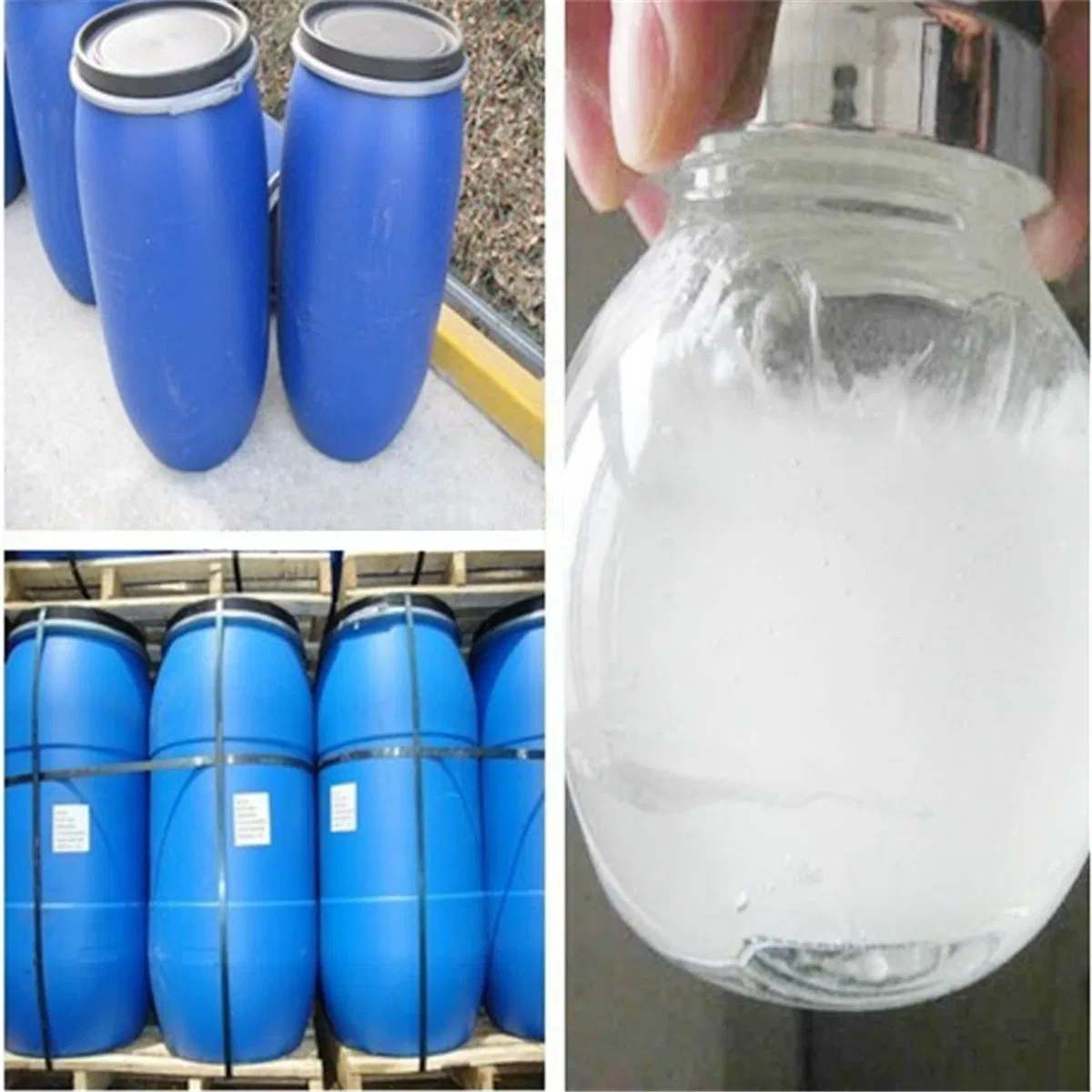 Factory Cosmetic Raw Material Sodium Lauryl Ether Sulfate 70% SLES CAS 68891-38-3