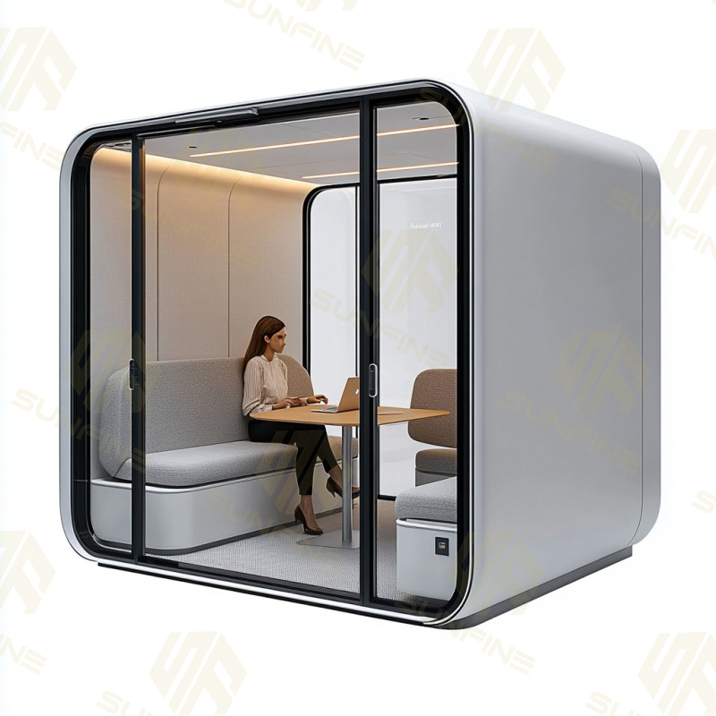 Soundproof Meditation Booth Meditation Pod