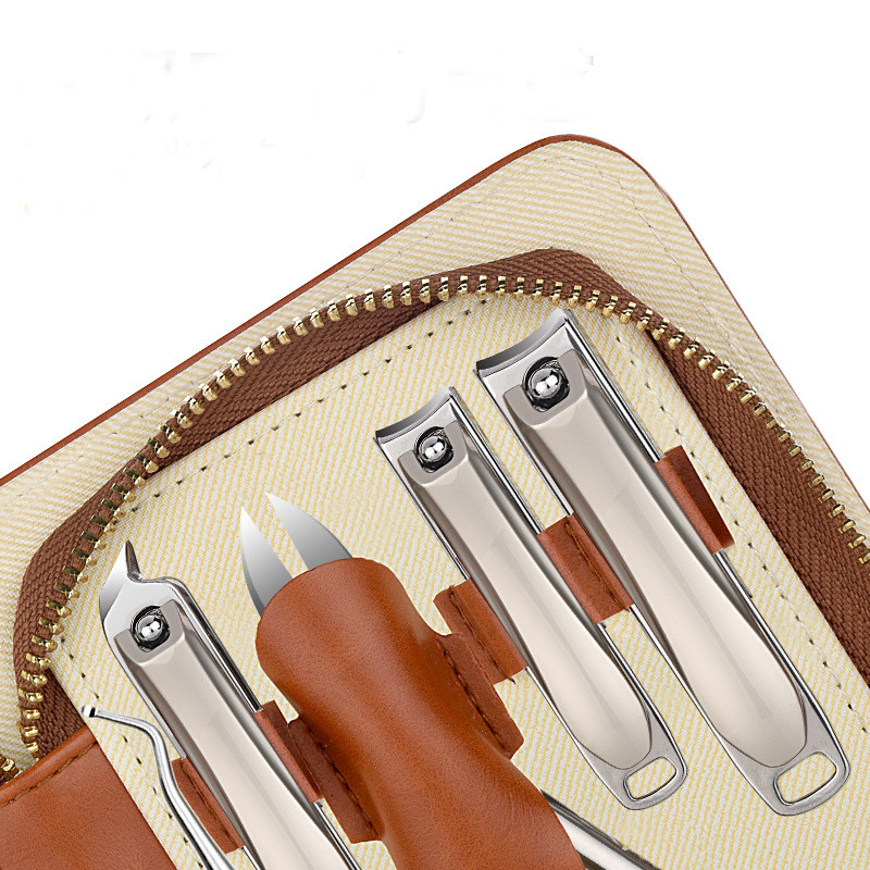 Wholesale Nail Clipper Set, High-Quality 13 Piece Stainless Steel Anti Splash Set