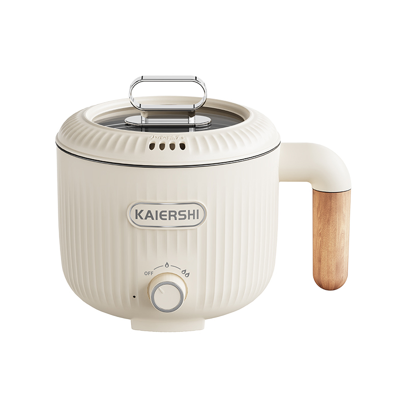 Custom Logo Electric Cooking Pot Multifunctional Frying Pan All-in-One Small Hot Pots with Steamer