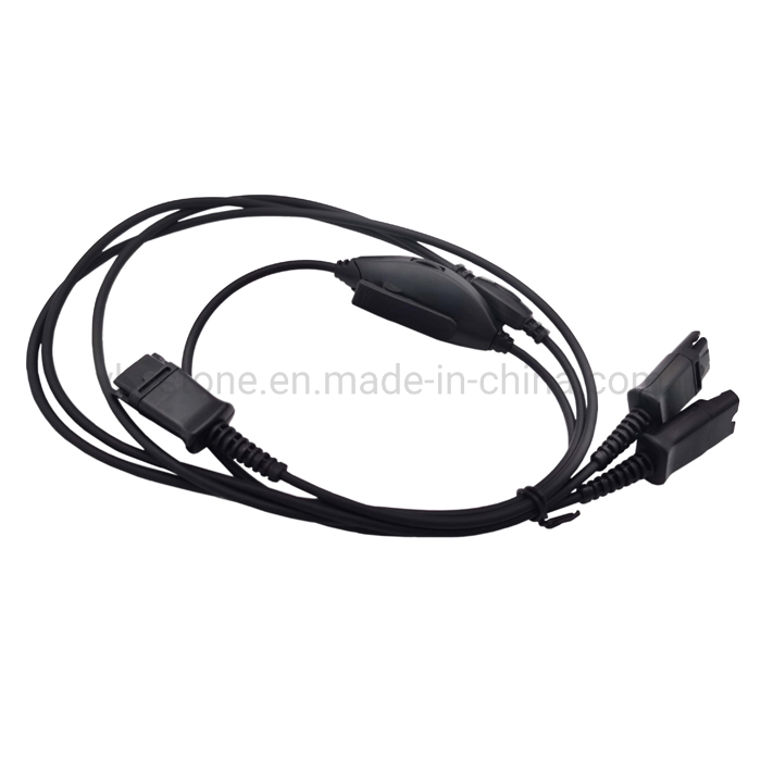 Y-сплиттер для гарнитур Plantronics и Jabra QD