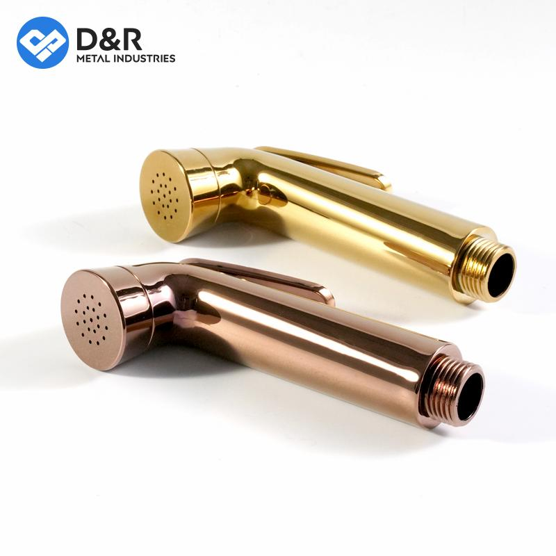 D&R High-Quality ABS Handheld Shower Sprayer Portable Wall Mounted Women Personal Clean Bathroom Toilet Bidet Sprayer