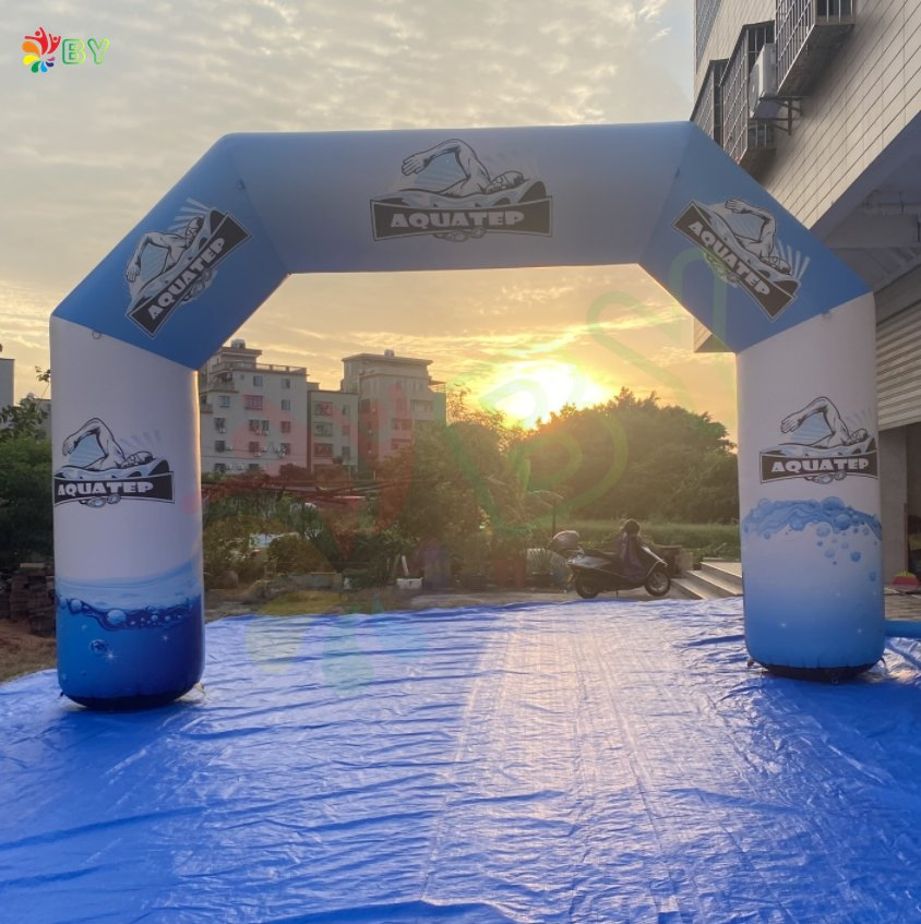 Boyan Customized Best Price Advertising Decoration Inflatable Race Arch for Celebration