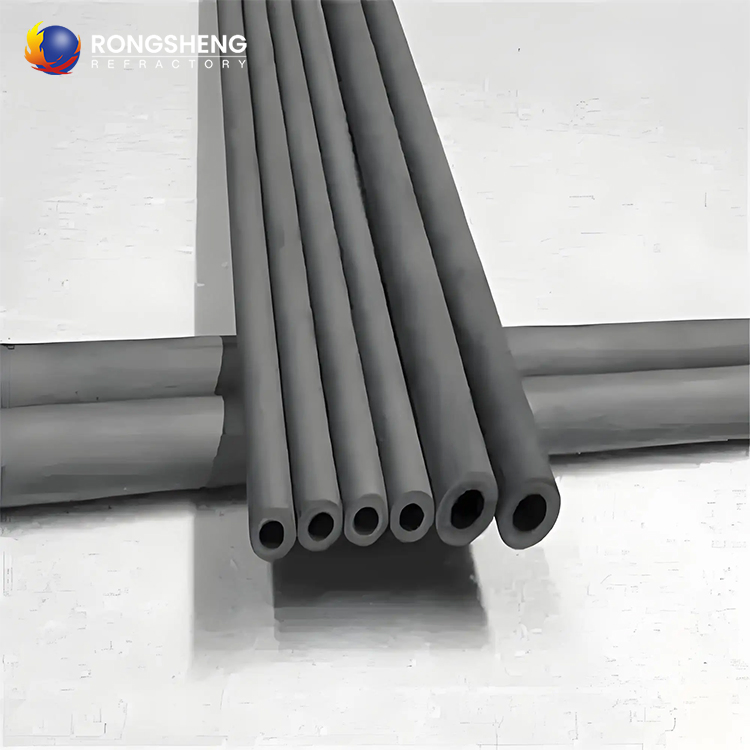 Rongsheng Refractory Silicon Carbide Beam Rbsic/Rsic/Nbsic/Ssic/Sic Ceramic Kiln Furniture Silicon Carbide Square Tubes for Industry Kiln