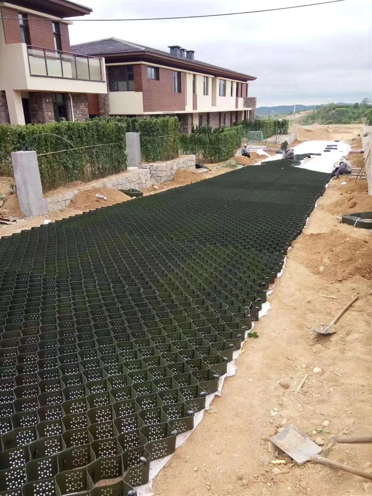 High Aging Resistance Excellent Chemical Resistance HDPE Geocell for Hydraulic Engineering