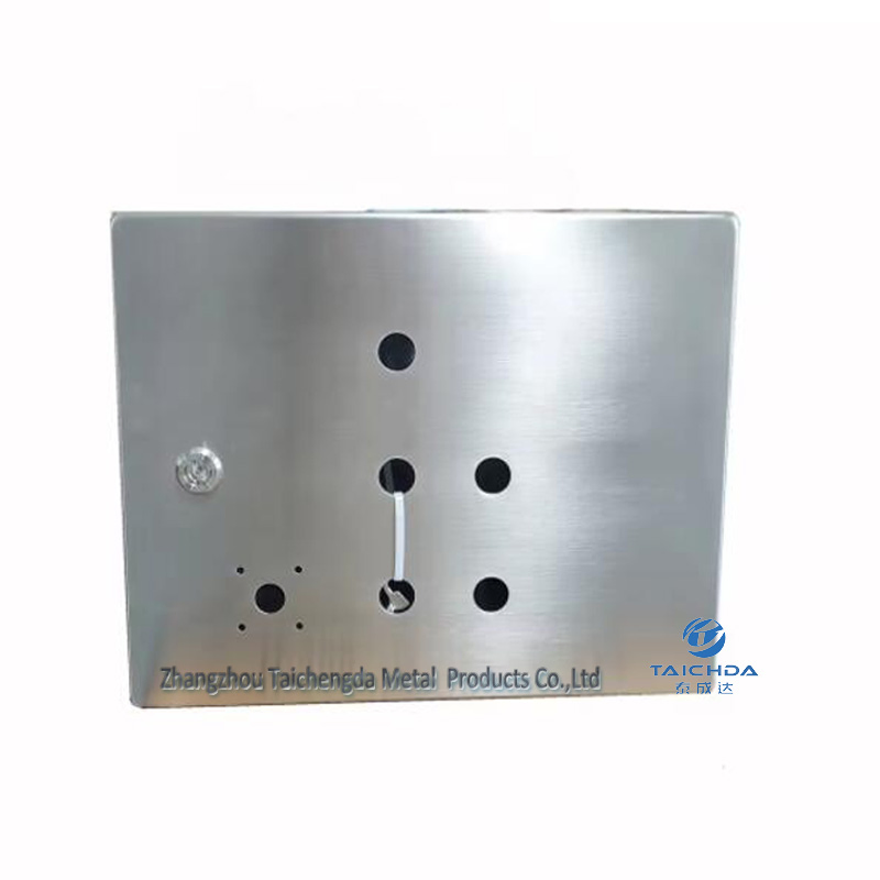 SS304 Material 600X400X200 Switch Button Panel Enclosures for Power Control System