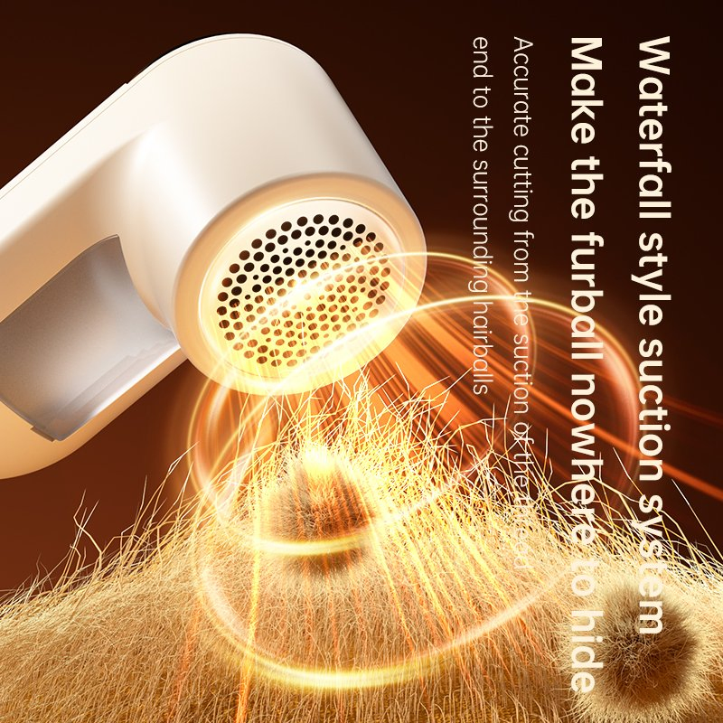 Electric Hairball Trimmer Rechargeable Hairball Remover Digital Display Hairball Remover Beard Clothes Two-in-One Hairball Remover