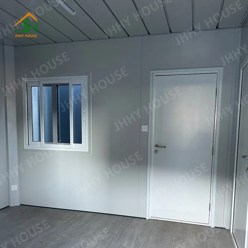 Low-Cost Living Flat Pack Container House, Prefabricated Office Modular Container House