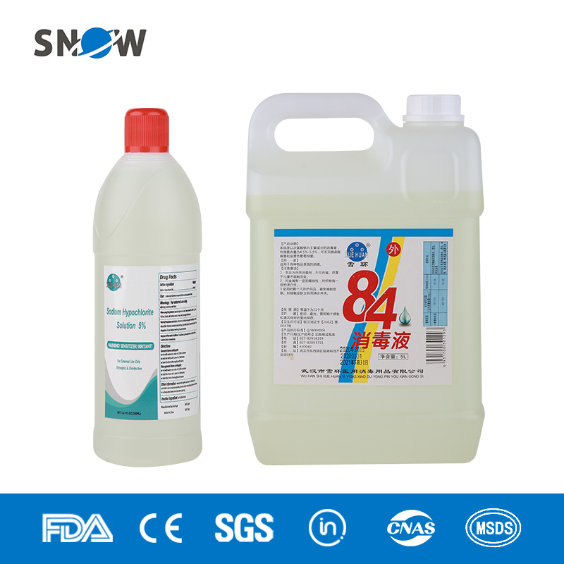 High Efficiency Washing Machines with Liquid Bleach 5% Sodium Hypochlorite