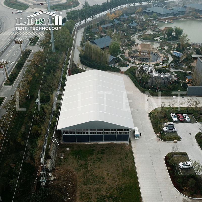 1000 Sqm Big Garage Door Custom-Made Large Warehouse Push and Pull Tent