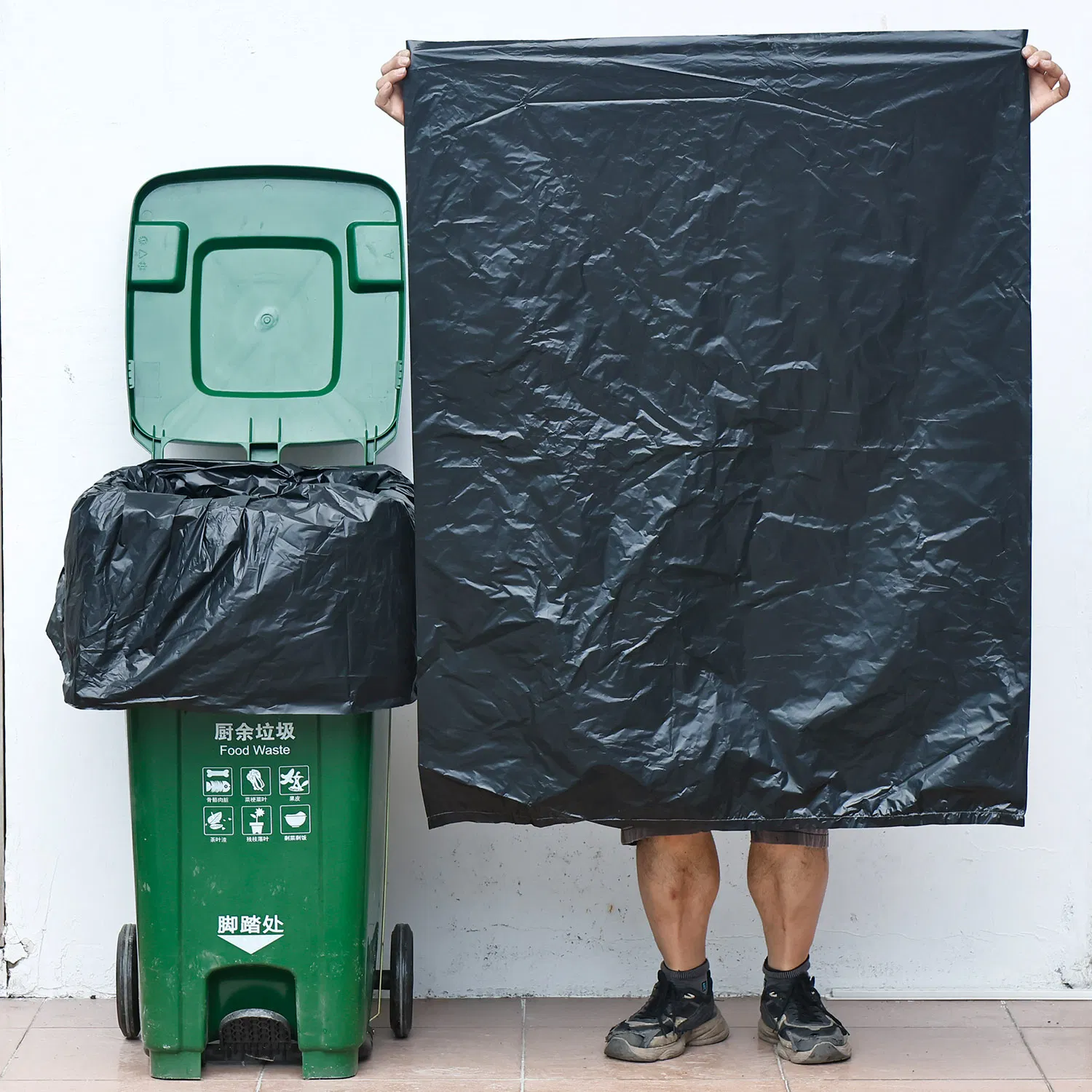 Oxo-Biodegradable Garbage Bags Online at Best Prices Colored Garbage Bag Wholesale Distributor From China