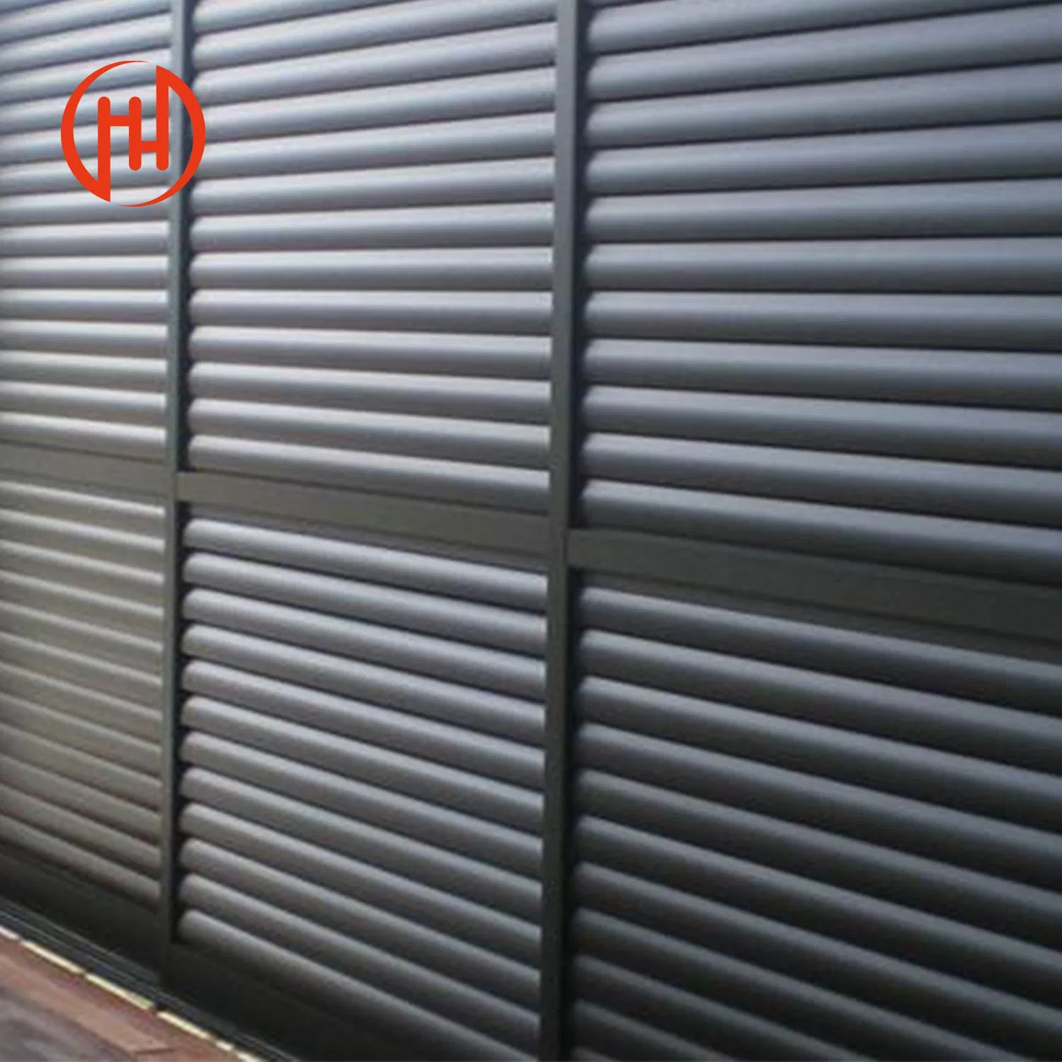 Aluminium Sun Shutters Sun Shade Sliding Louver Rolling