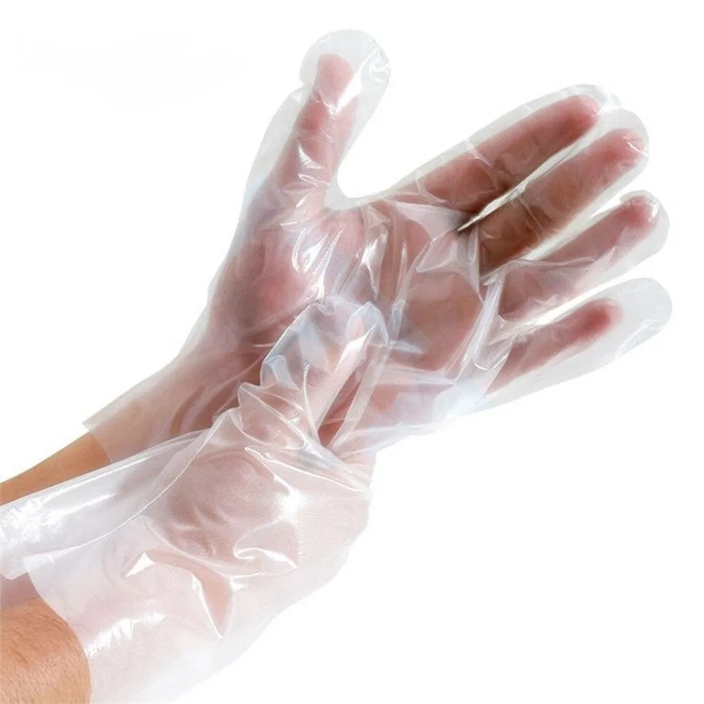 Non-Slip CPE Gloves Secure Grip for Automotive Maintenance Tasks