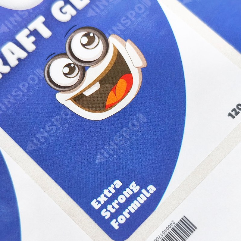 Long Used Clear Read Rolled Stationery Label Stickers