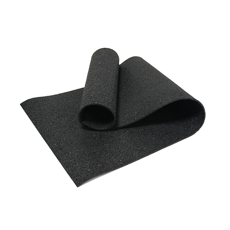 Modern New Style Anti-Noise Mat Black SBR Soundproof Underlay Rubber Roll Grass Carpet Artificial Grass Underlay