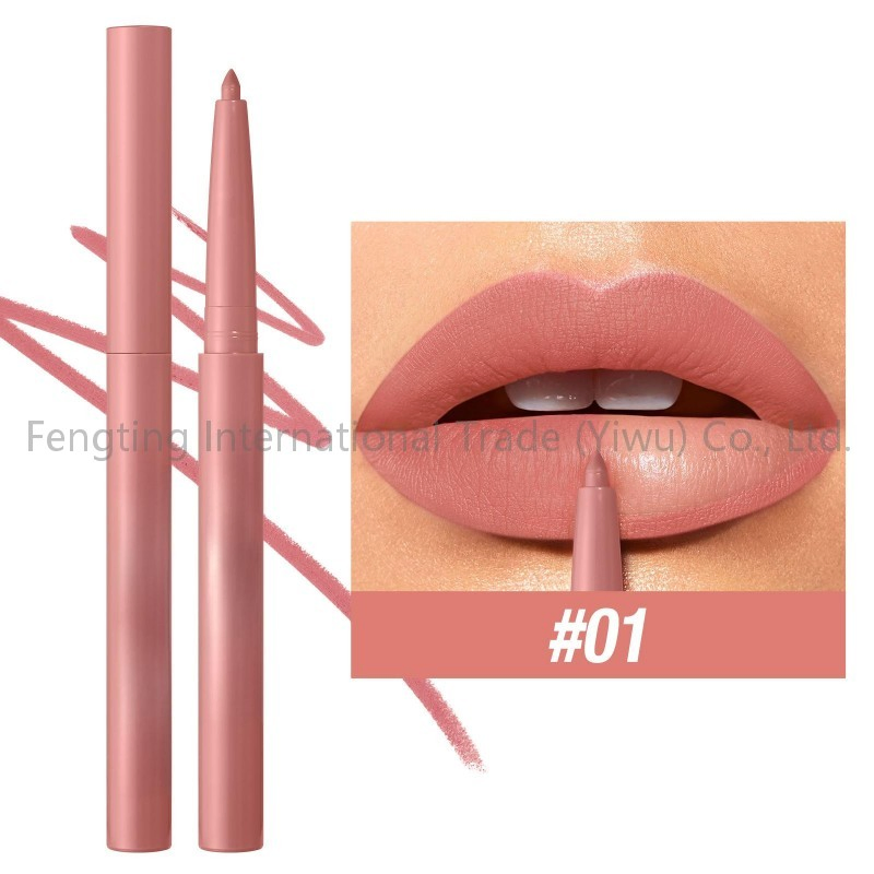 2025 New Arrive Vegan Matte Waterproof Private Label Custom Logo Makeup All Day Nonsmurge Liquid Velvet Soft Lip Liner