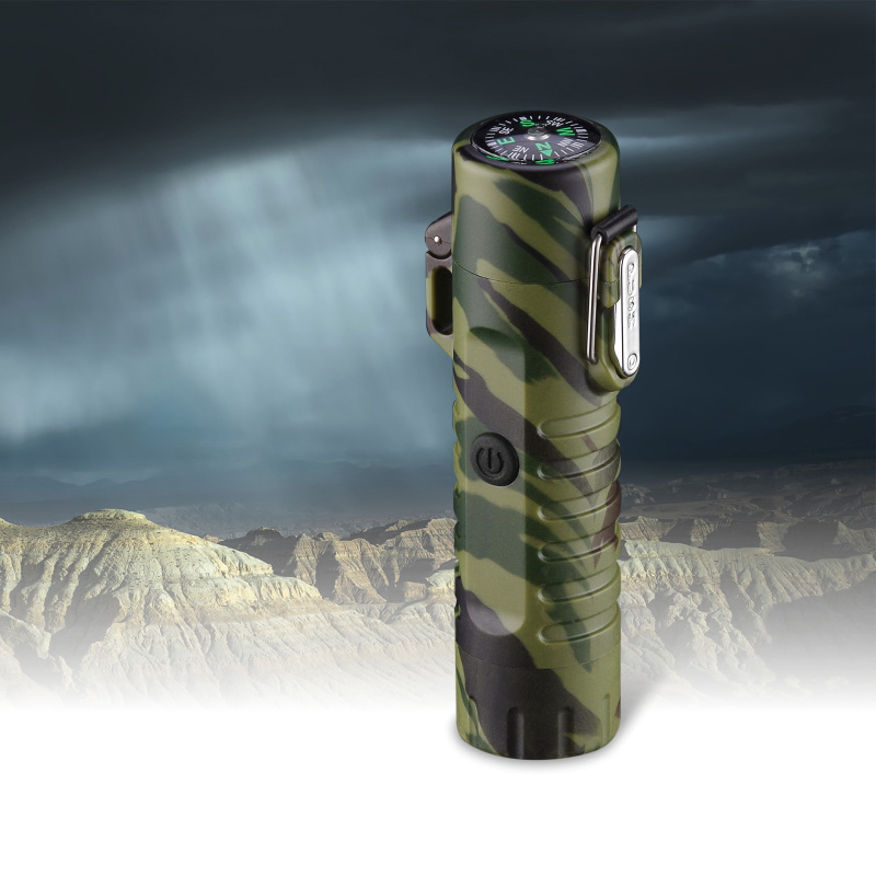 Mini Electric Lighter USB Rechargeable Touch Windproof Cigarette Accessories Electric Lighter