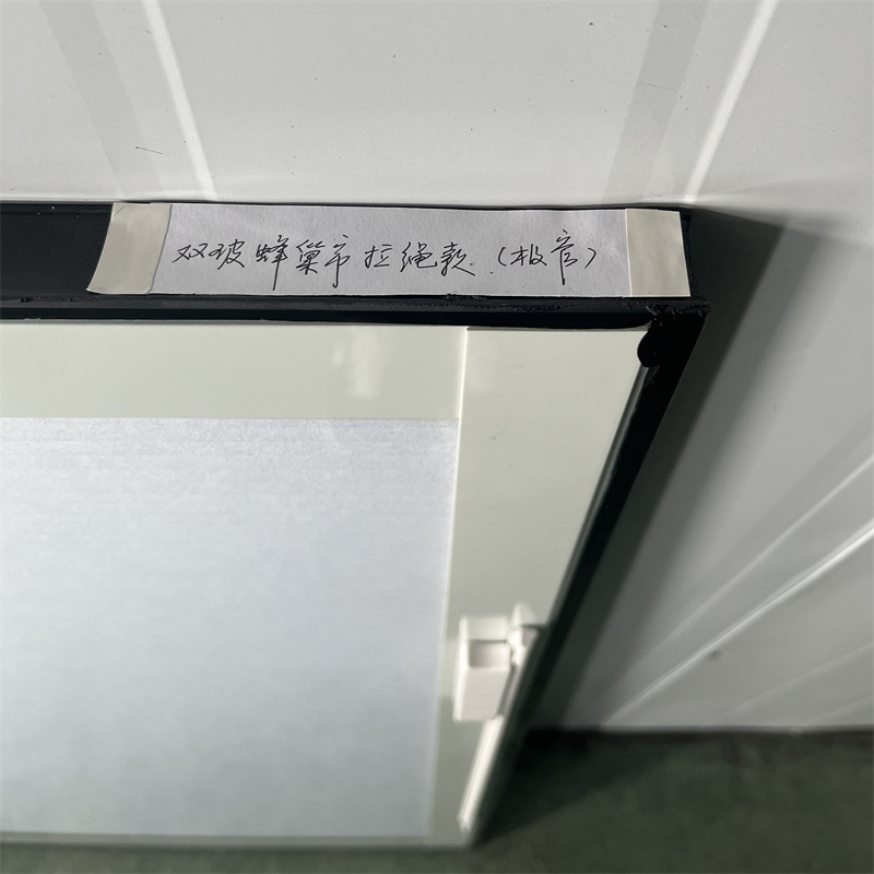 Modern Customized Partition Office Workstation Double Glass Wall Blinds