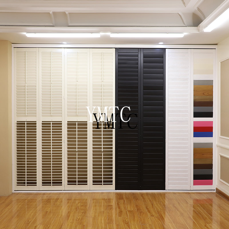 Custom High Quality Shutters Solid Paulownia Wood Shutters Termite Prevention