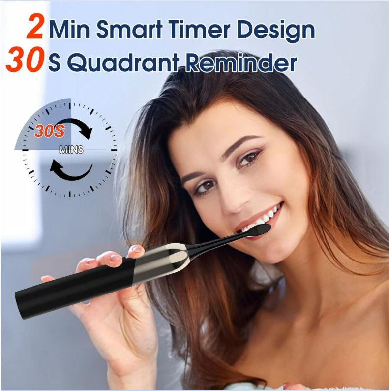 Deep Cleaning Ultrasonic Toothbrush for Superior Oral Care