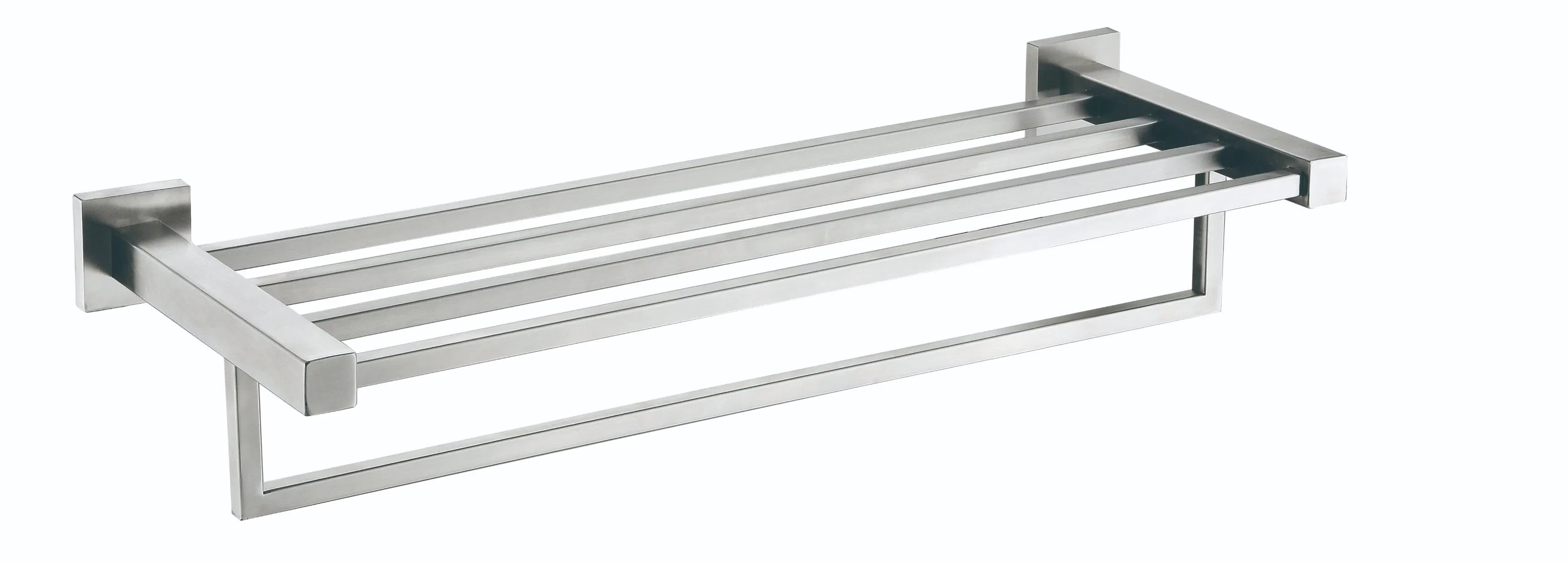 Мыльница квадратная из нержавеющей стали 304, настенная