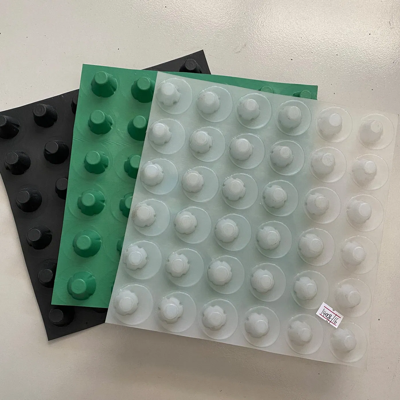 Drainage Board for Greening and Filtering Water in Basement Garage