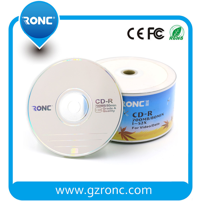 Пустой CD-R диск 700MB 80мин, Grade AAA+