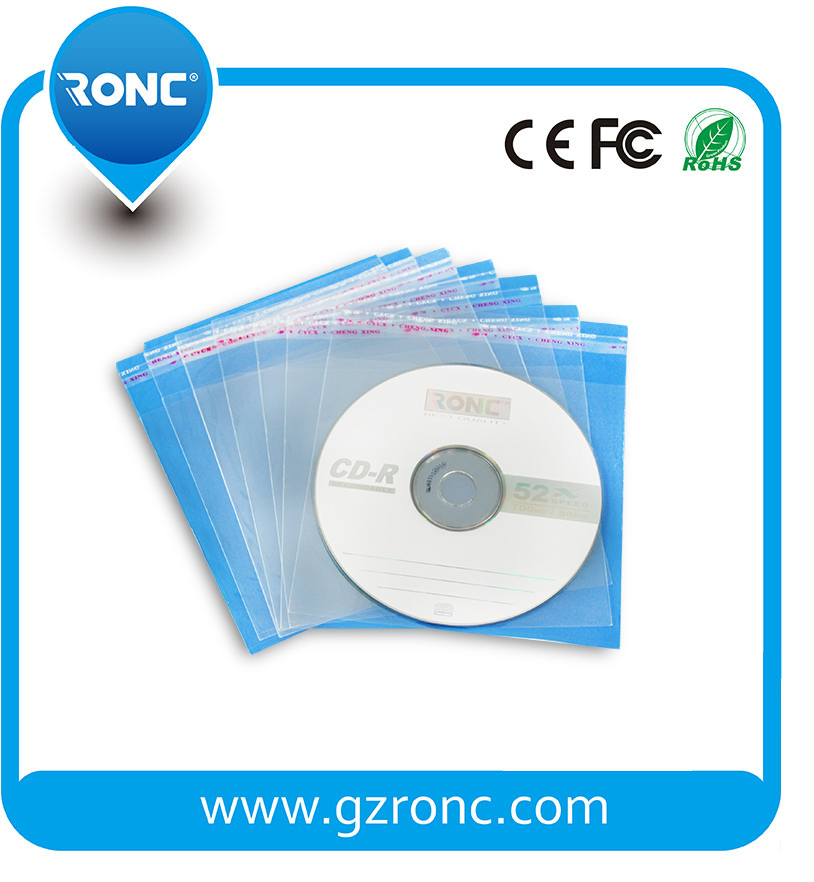 Эко-конверты для CD/DVD из переработанной бумаги, 100 шт