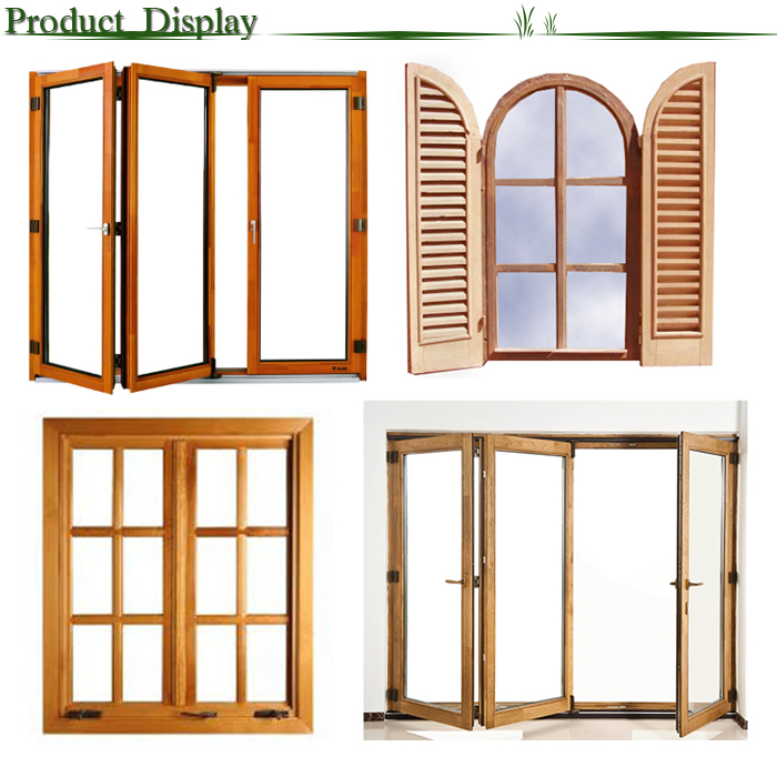 Modern Design Window for Your House, Round or Any Customized Shape Wood Specialty Glass Window