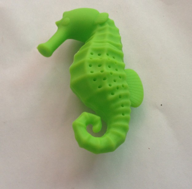 Wholesale Customized Cute Silicone Hippocampus Strainer