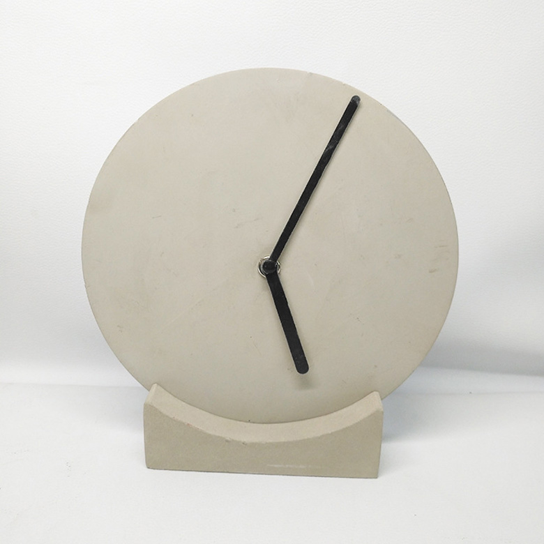 Cheap Wholesale Cement Wall Clock and Watch for Indoor&Home Decoration Craft, Home Decoration Crafts