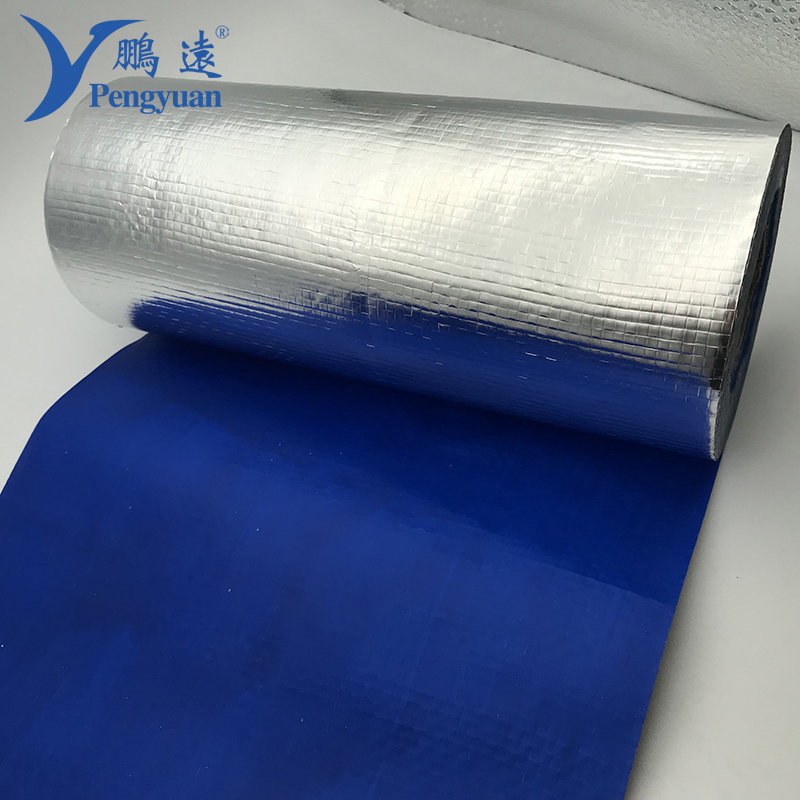 Fireproof Aluminum Foil Laminated PP Woven Fabric Coated PE