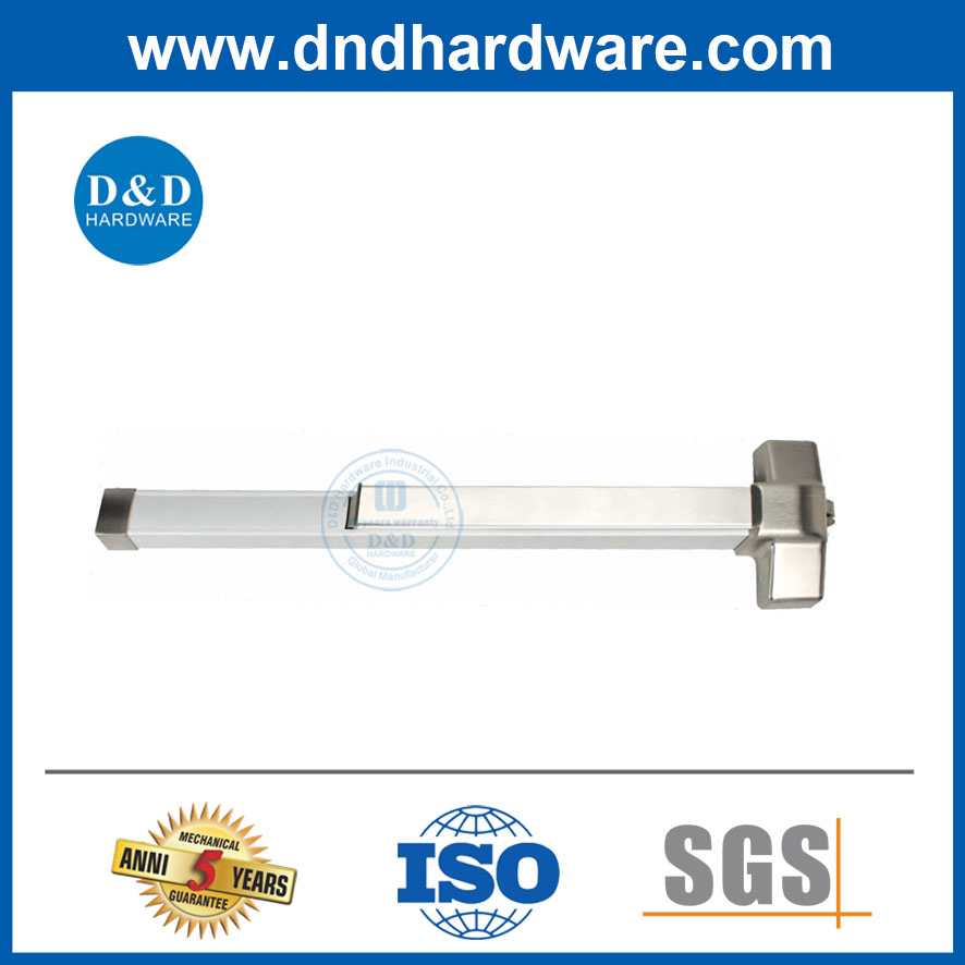 Aluminium Alloy Stainless Steel Rated Door Hardware Exit Device Panic Lock Bar